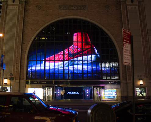 Nike Town LED Install Photo