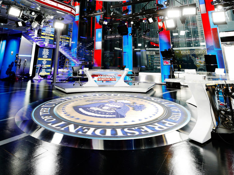 Network News Studio Floor | Best LED Display, Screen, Panels, Curtains ...