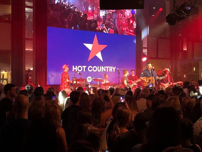 Blake Shelton Hot Country Concert at Ole Red Nashville Video Wall by PixelFLEX