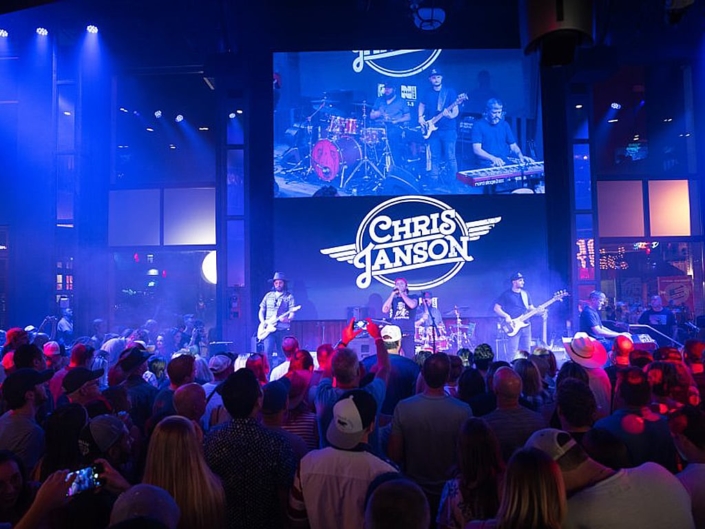 Chris Janson Concert at Ole Red Nashville Video Wall by PixelFLEX