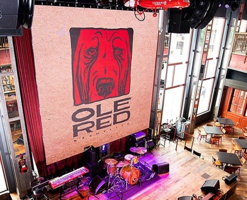 Ole Red Nashville Video Wall by PixelFLEX