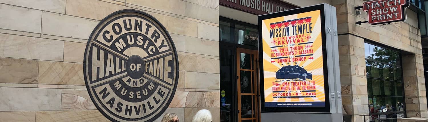 Country Music Hall of Fame Digital Signage Application