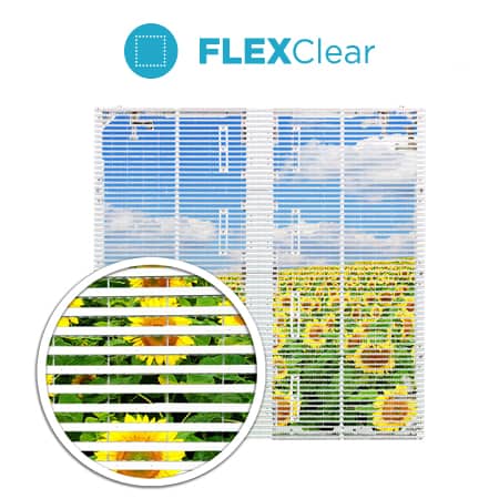 FLEXClear Transparent LED Product Photo With Logo