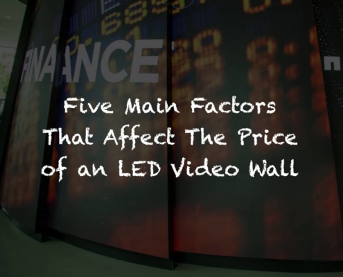 5 Main Factors That Affect the Price of an LED Wall