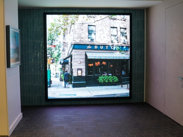 77 Charlton LED Wall by Pixelflex Displaying The Dutch Restaurant