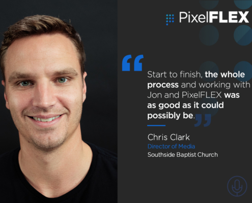 LED Talk PixelFLEX Podcast Chris Clark