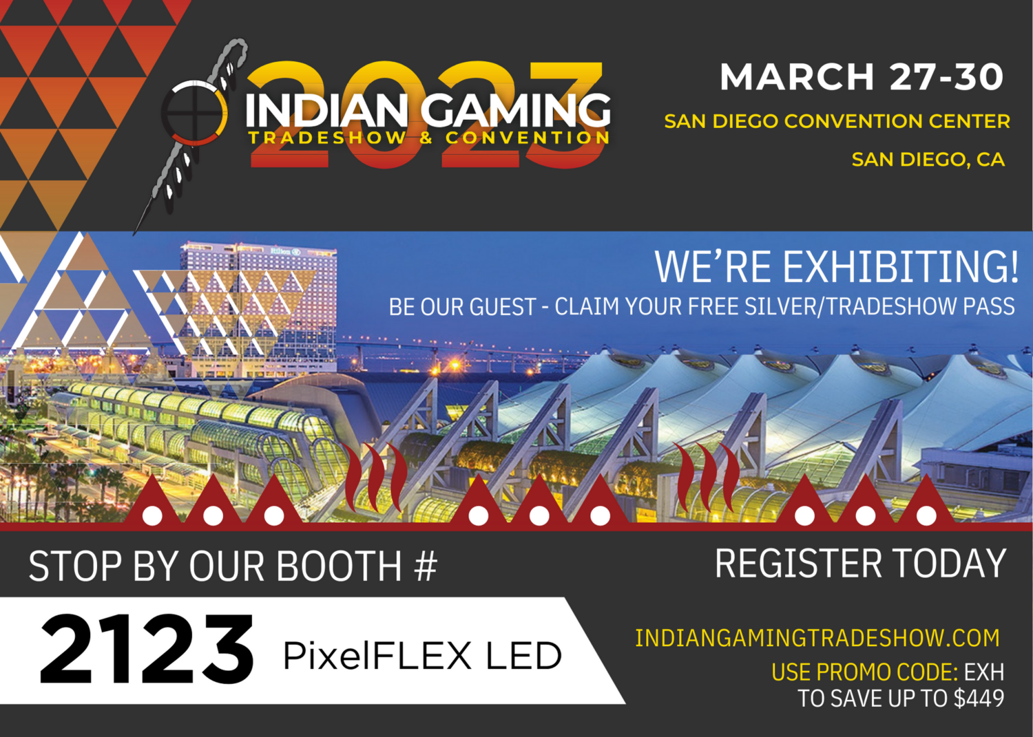 PixelFLEX to Debut at the Indian Gaming Trade Show and Convention