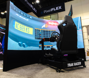 FLEXCurve driving simulator by PixelFLEX