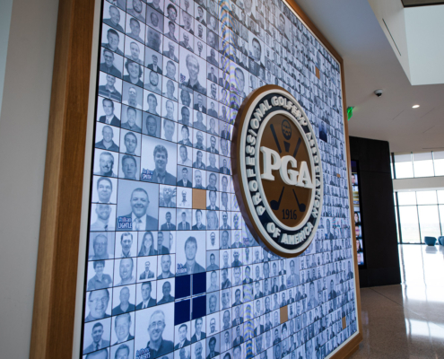 PGA of America Headquarters building LED screen
